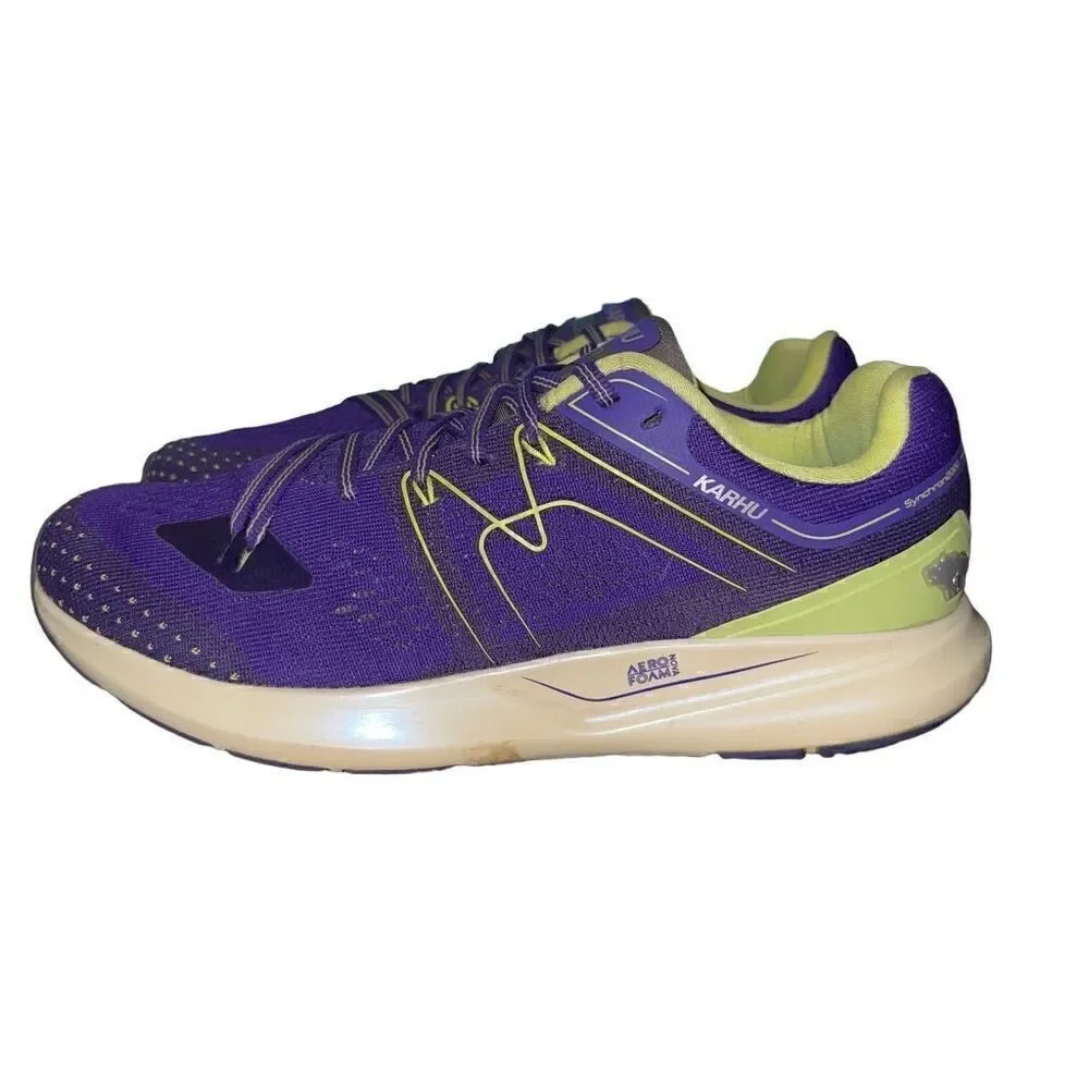 Karhu Women's SYNCHRON ORTIX Liberty Purple/Sharp Green US Size 9
